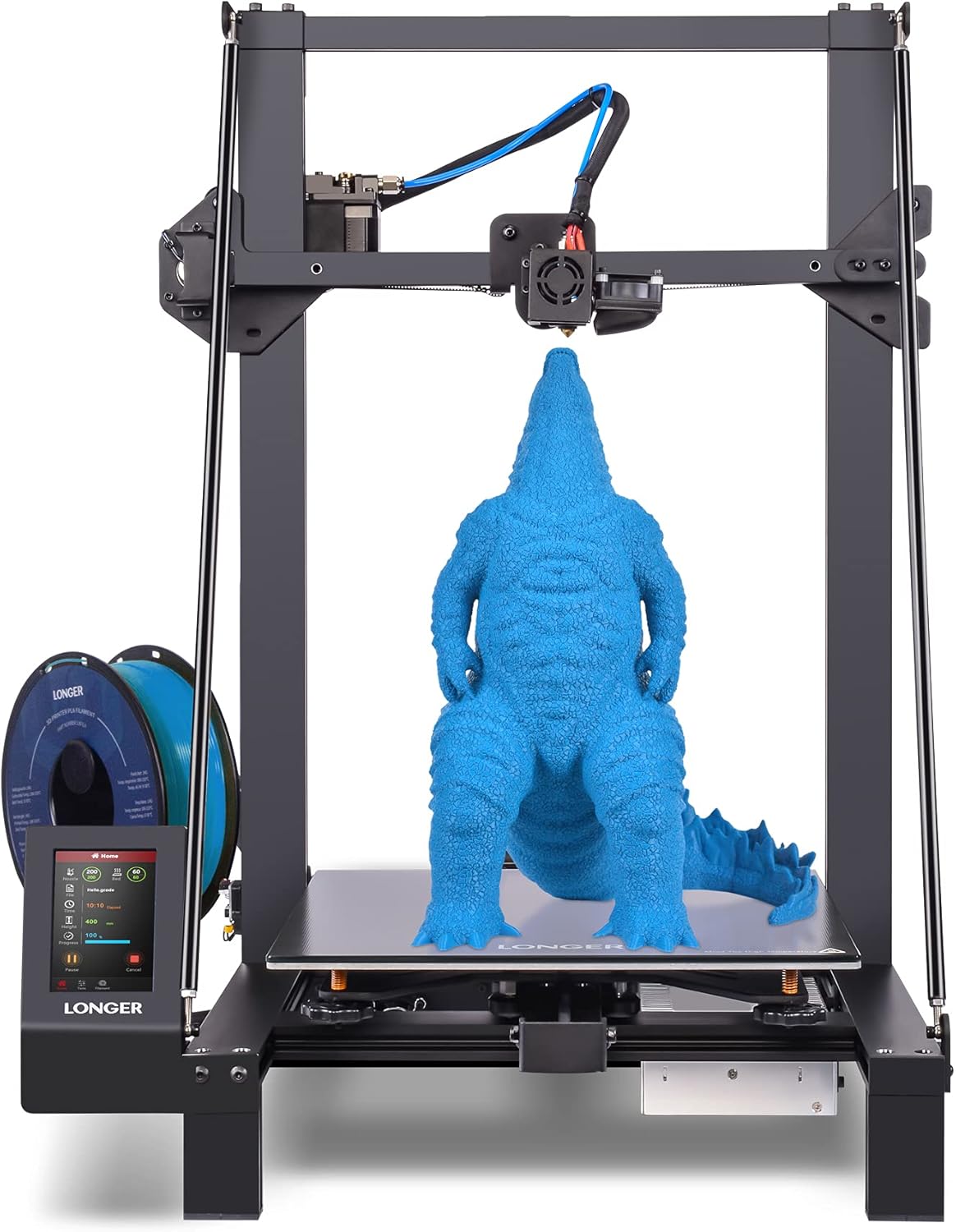 Longer LK5 Pro Verbesserter 3DDrucker, 4,3ZollFarbTouchscreen3DDrucker, größere Baugröße