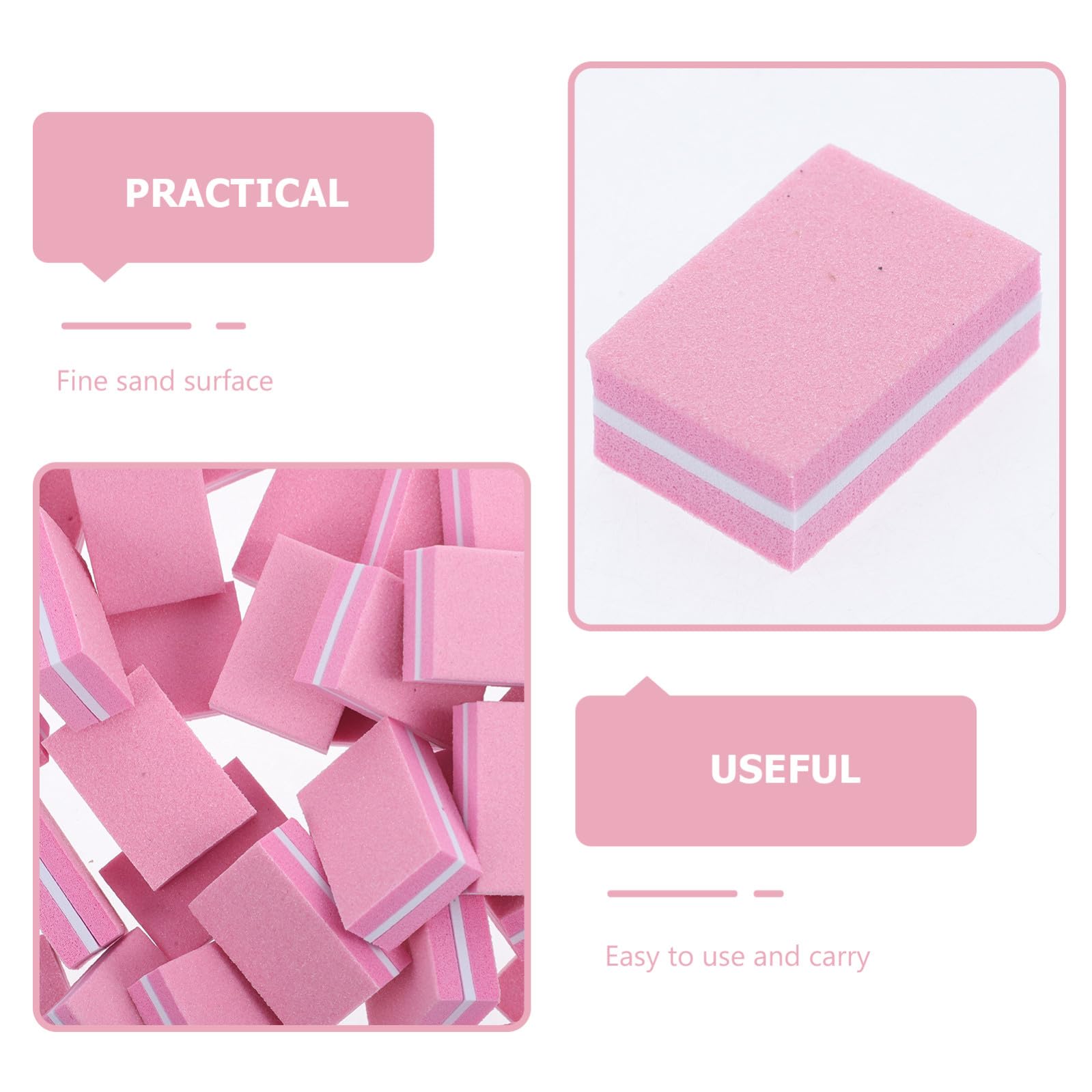 FRCOLOR 150pezzi Buffer Block Per Unghie Strumenti Per Manicure Per Lucidatura e Modellatura Unghie Naturali e Acriliche