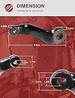 Vista 6 de Brazo Pitman Drop 6610 para Jeep Cherokee XJ 1984-2001 y Jeep Comanche MJ 1986-1992 para kits de elevación de suspensión de 6"-7