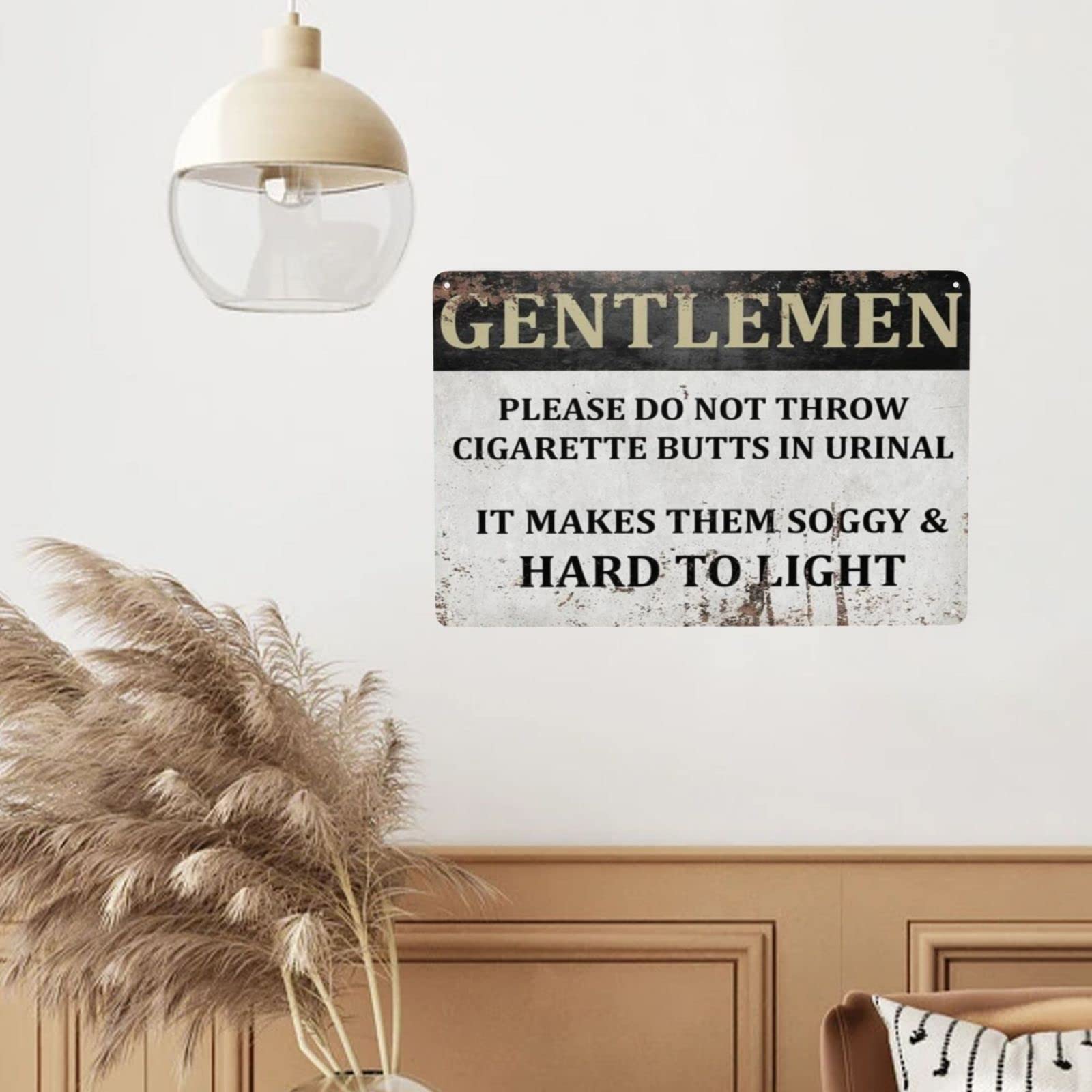 cigarette butts in toilet Amazon.com: Gentlemen Please Do Not Throw Cigarette Butts In Urinal Funny  Toilet Aluminum Signs Funny Tin Sign Metal Art Poster Gift Home Cafe Bar  Wall Decor Room Door Accessories 8