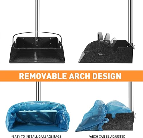 Miniatura 3 de Heylaca Recogedor de excrementos de perro con bolsas, eliminación de desechos de excrementos para perros grandes, medianos y pequeños para embolsar,