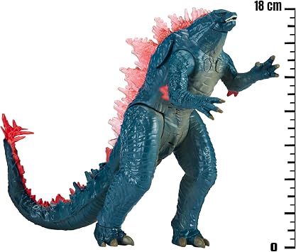 MonsterVerse - Godzilla x Kong 18cm Moving Figure with Sounds and Jaw Movement Random Model for Ages 4+ MN305