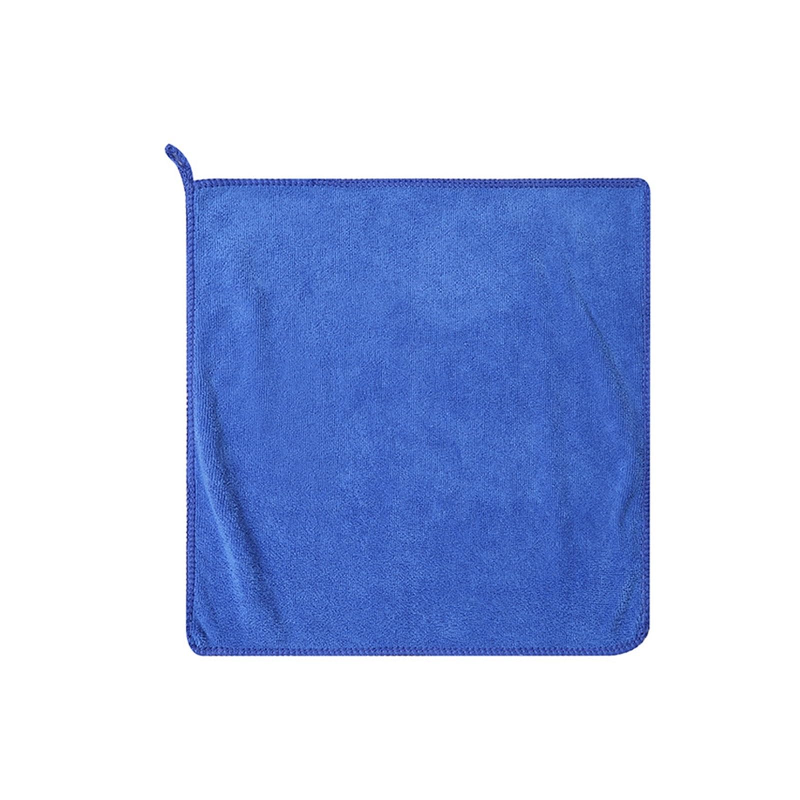 Serviette microfibre voiture absorbante épaisse 60x200cm entretien bleu