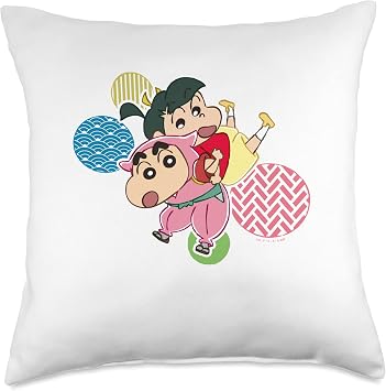 [Movie] Crayon Shin-chan Mononoke Ninja Chen Fuden Shin-chan and Chin Zou Throw Pillow