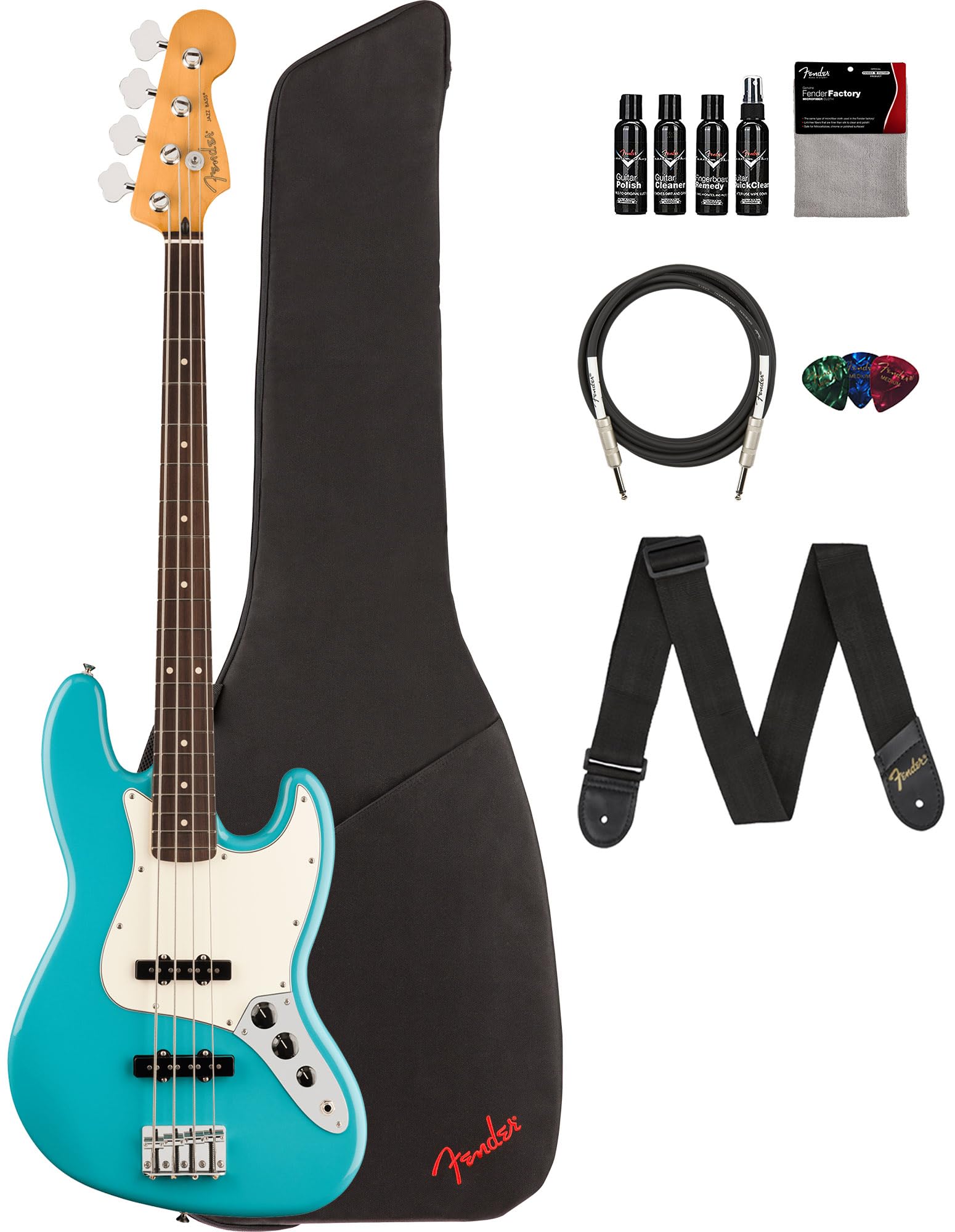 【大特価・美品】Fender Player Jazz Bass 水色ケース付き 大特価・美品】Fender Player Jazz Bass 水色ケース付き 大特価・美品
