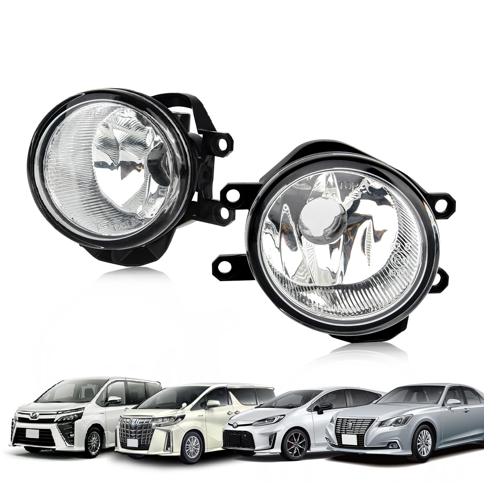Amazon | OPPLIGHT フォグランプ ユニット 後期型 トヨタ車対応 H16に 