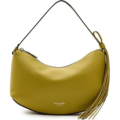 Женская сумка Kate Spade New York Loop Pebbled Leather Shoulder Bag With Fringe Strap