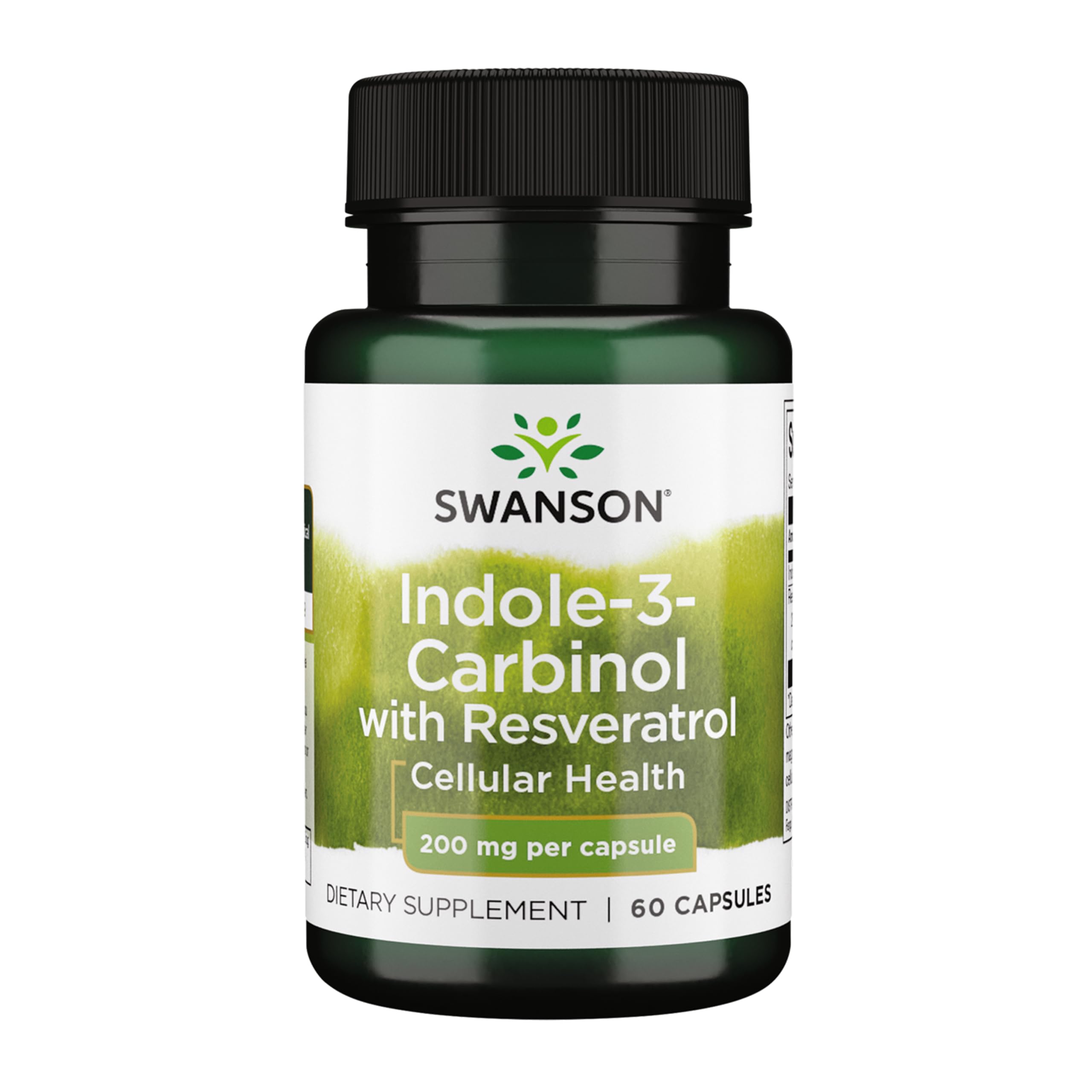 SwansonIndole-3-Carbinol with Resveratrol 200 Milligrams 60 Capsule