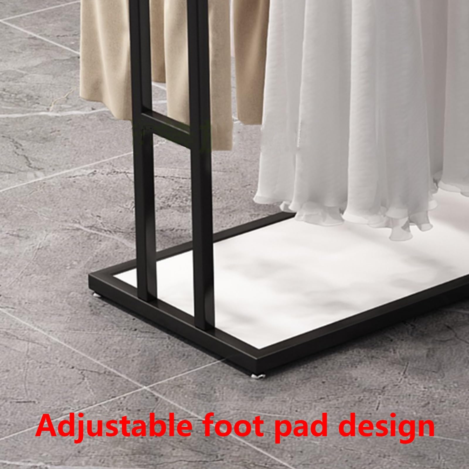 Appendiabiti resistente, organizer per abiti per camera da letto e negozio, soluzione salvaspazio, facile da montare