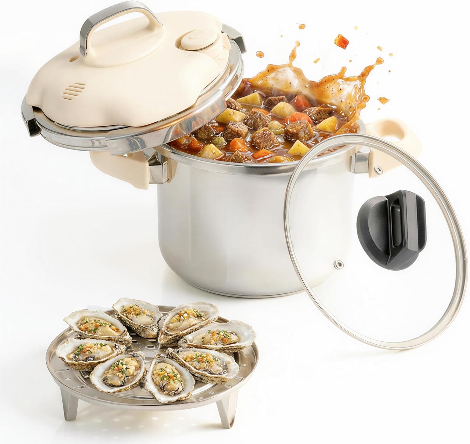 GKFF 12 Quart Pressure Cooker