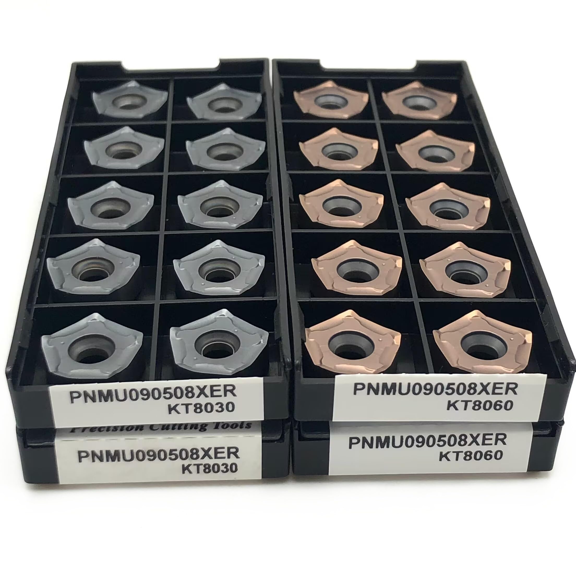 10 szt. PNMU090508XER KT8030 KT8060 Węglikowe płytki wieloostrzowe, wymienne płytki do tokarki CNC do toczenia stali i stali nierdzewnej(PNMU090508XER K8060)