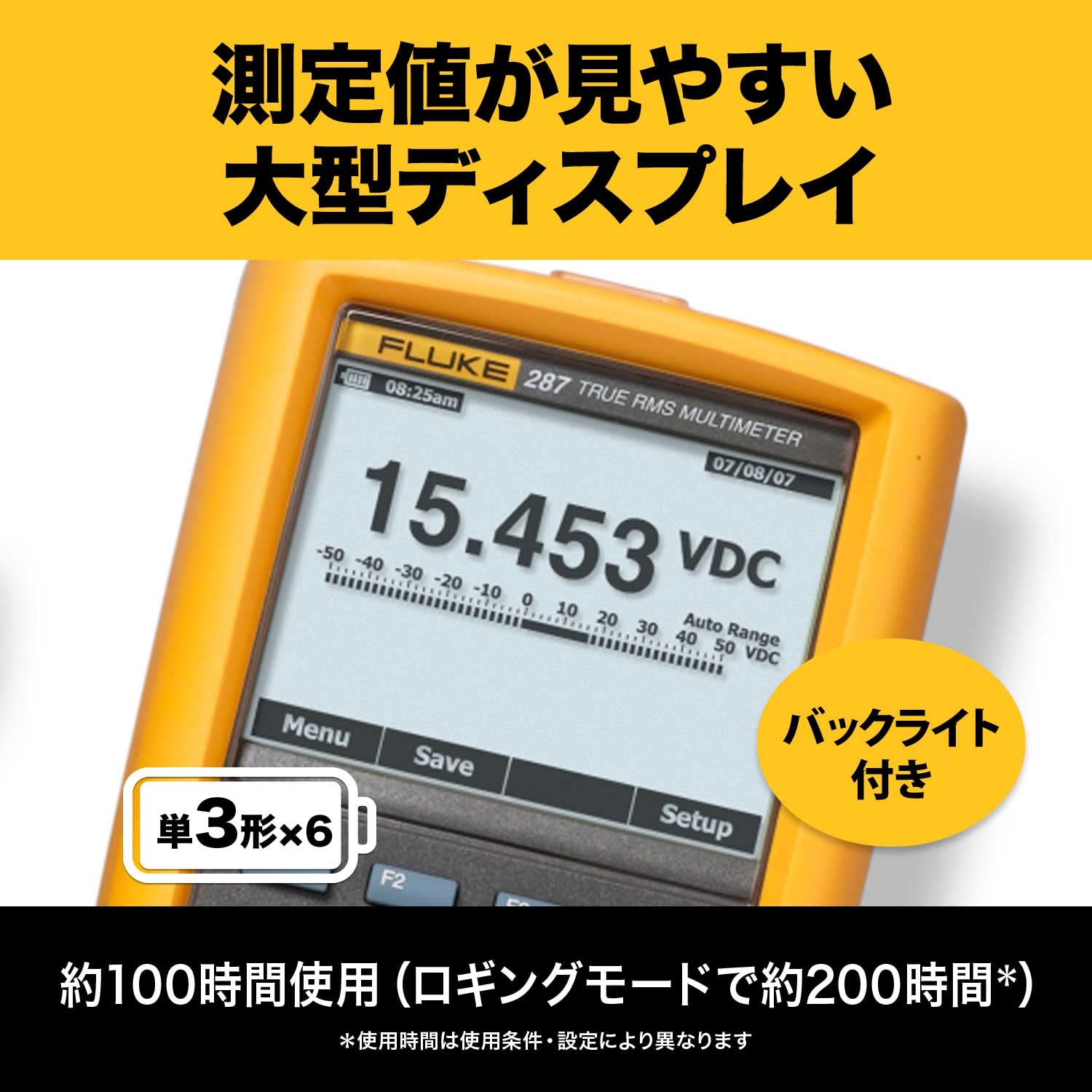 Amazon | FLUKE (フルーク) デジタルマルチメーター【国内正規品】 287 