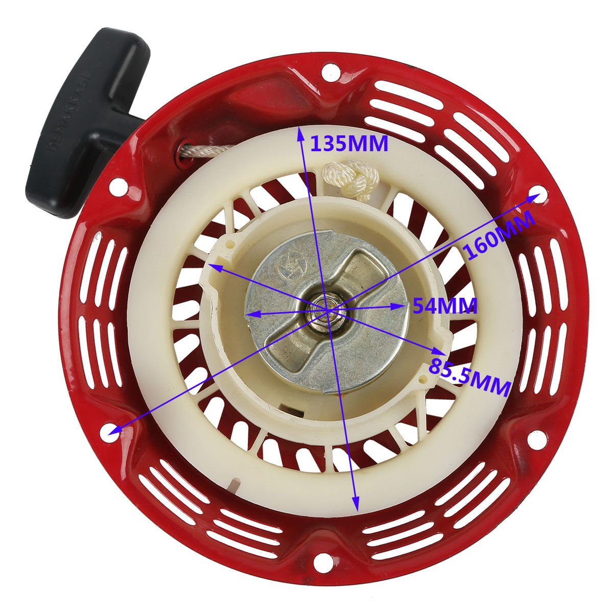 Janrui Recoil Starter Pull Start for DuroMax PowerMax XP3500 XP4400 XP4400-CA XP4400E XP4400E-CA XP4400EH MX4500 MX4500E Gasoline Generator