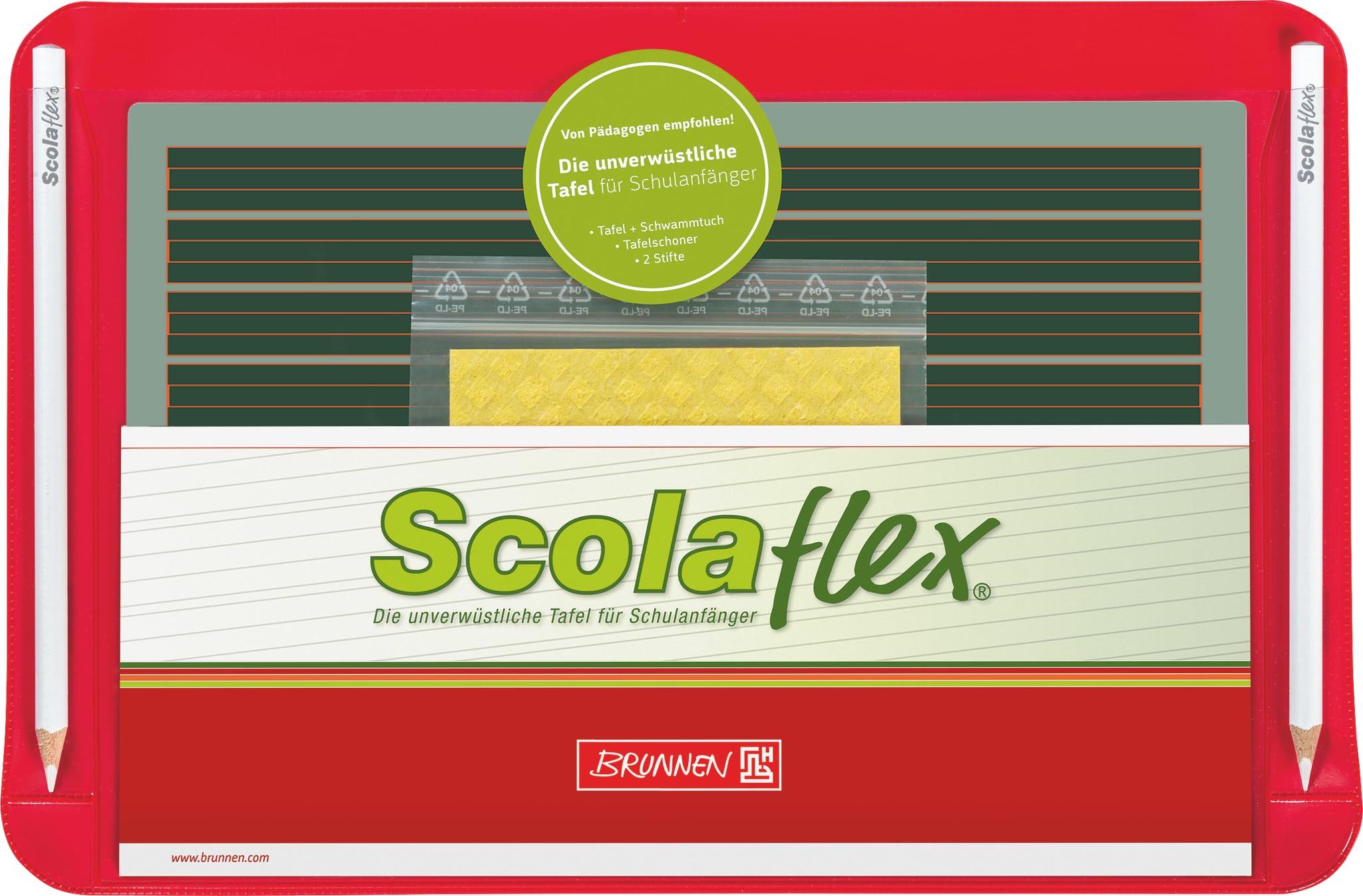 BRUNNEN Schreibtafel-Set L1A Scolaflex