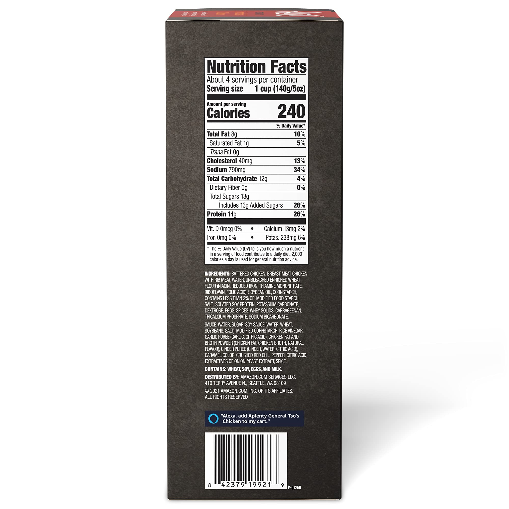 Aplenty General Tsos Chicken 22 Oz — view 2