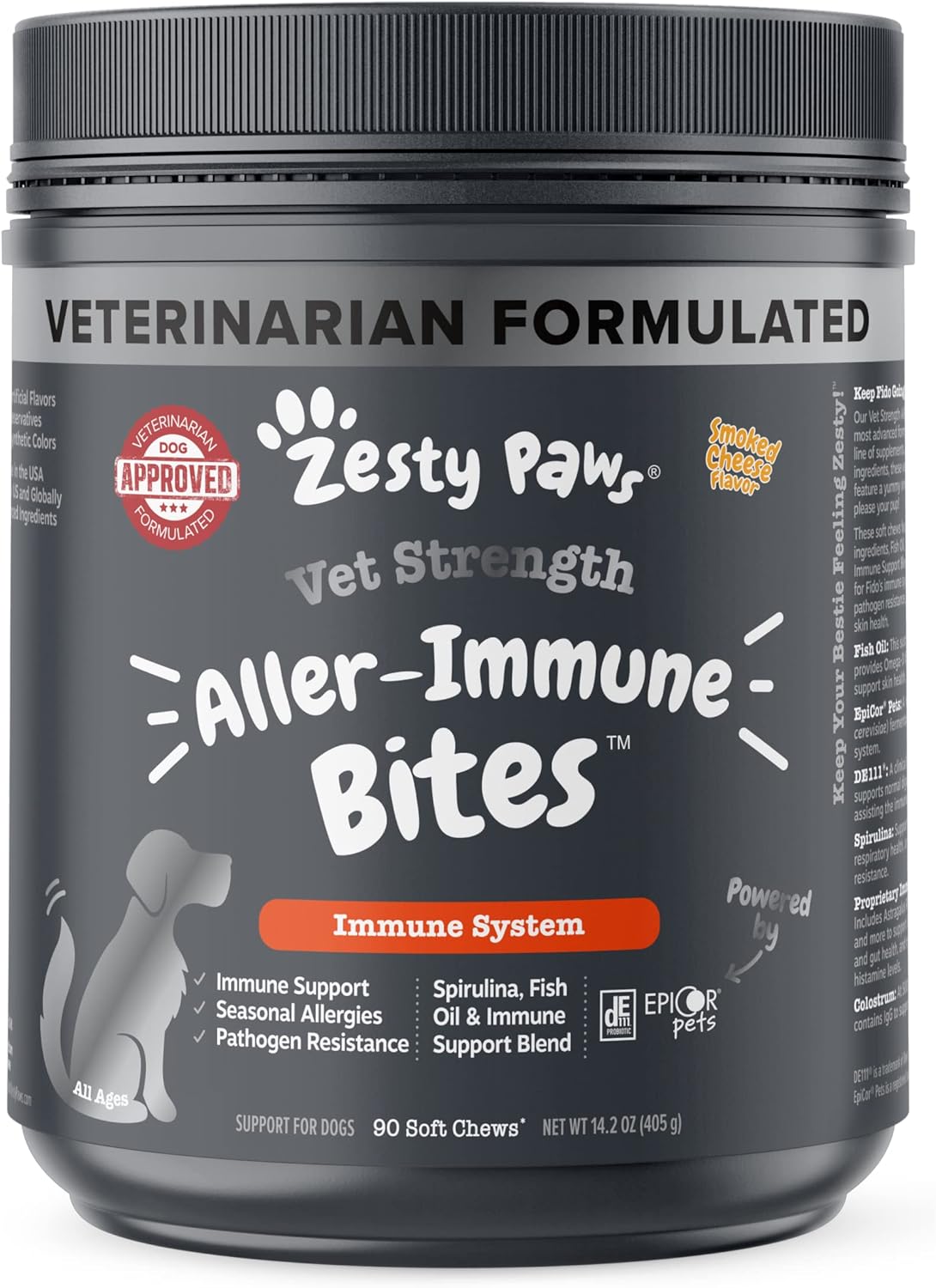 Zesty Paws Dog Allergy Relief Anti Itch Supplement