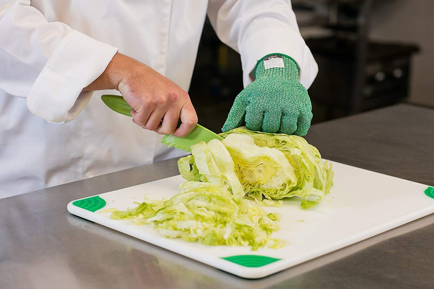 San Jamar LK200W Nylon Lettuce Knife, 12" Length (Тwо Расk)