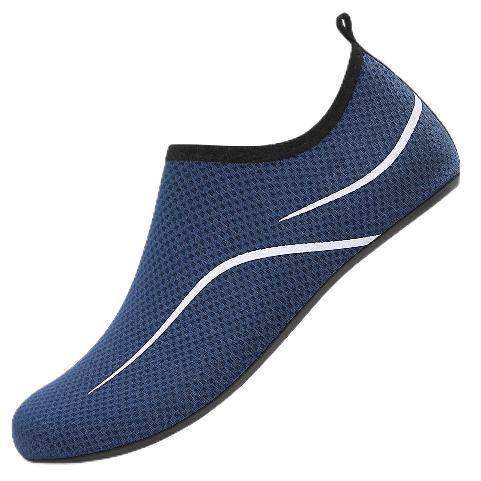 Donna Uomo Scarpe da Scoglio Scarpe da Immersione Antiscivolo Water Shoes Scarpe da Acqua per Spiaggia Surf Bagno Snorkel Yoga Sport Acquatici Gr.34-47 EU