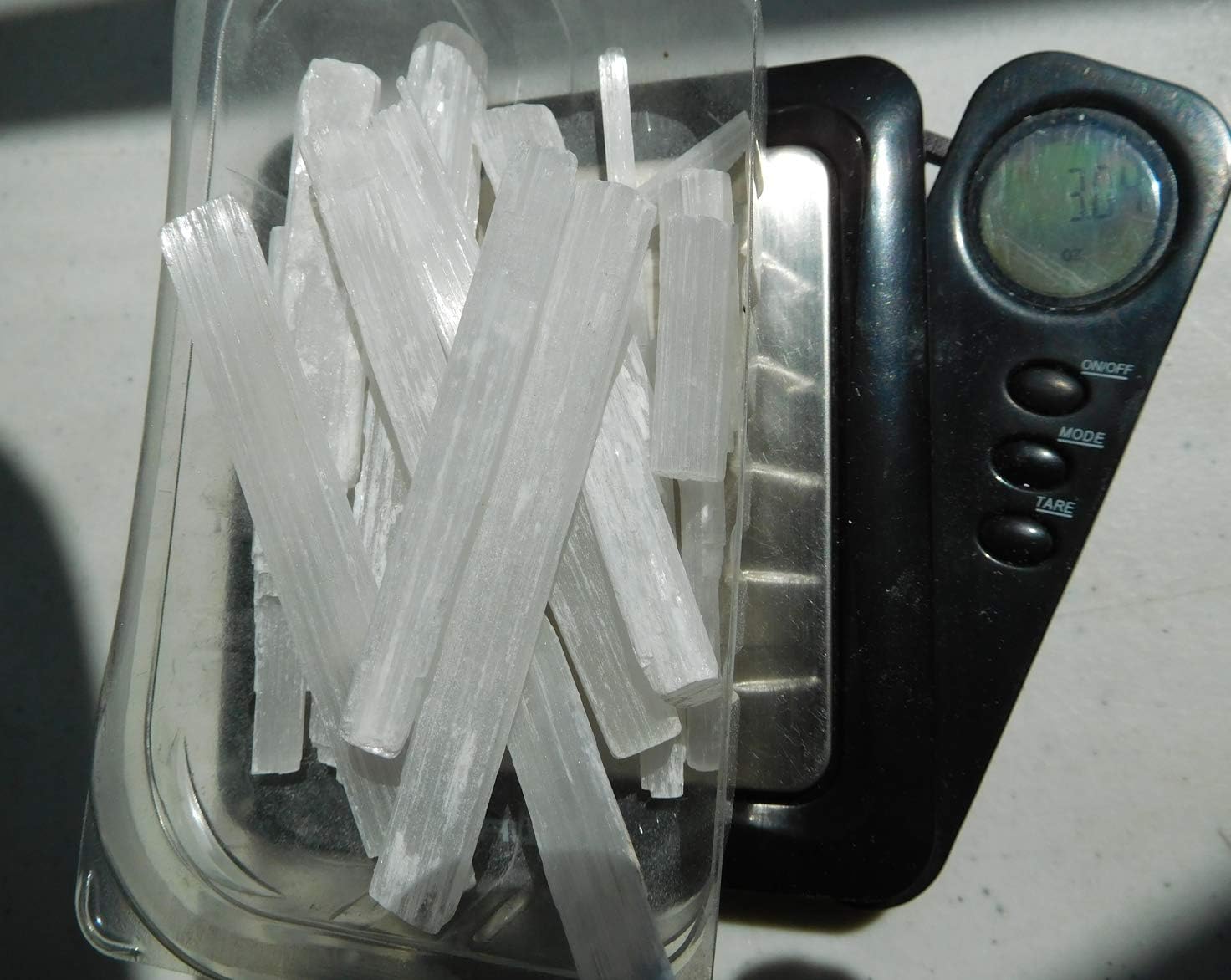 Selenite Blades - Large Under 1" Thick - 100% Crystal Life+Love! Cleansing Charging Forever!(5 pounds)