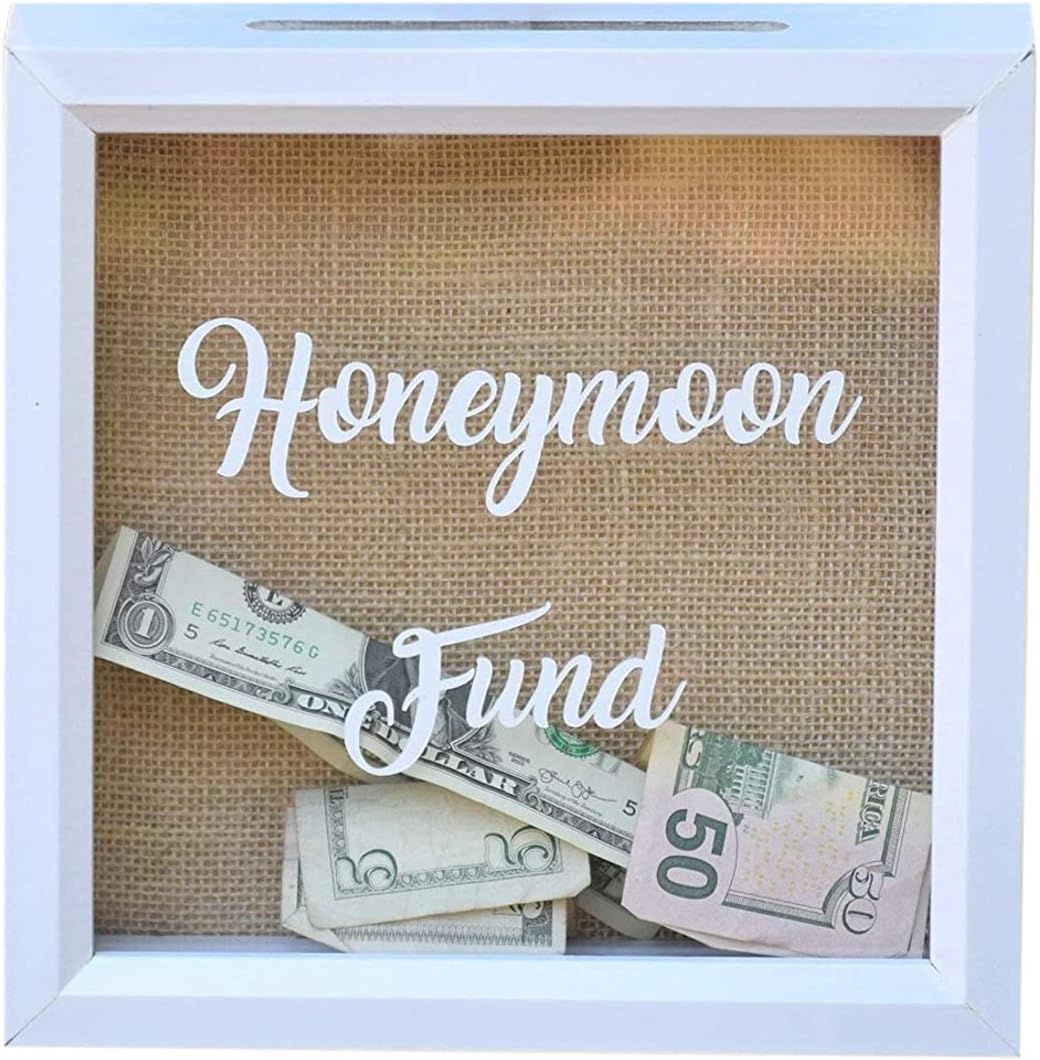 Honeymoon Gift - Honeymoon Fund Wedding Sign - Honeymoon Fund Box - Honeymoon Gifts - Wedding Gift Money Box Rustic Wooden Honeymoon Fund Box Money Holder