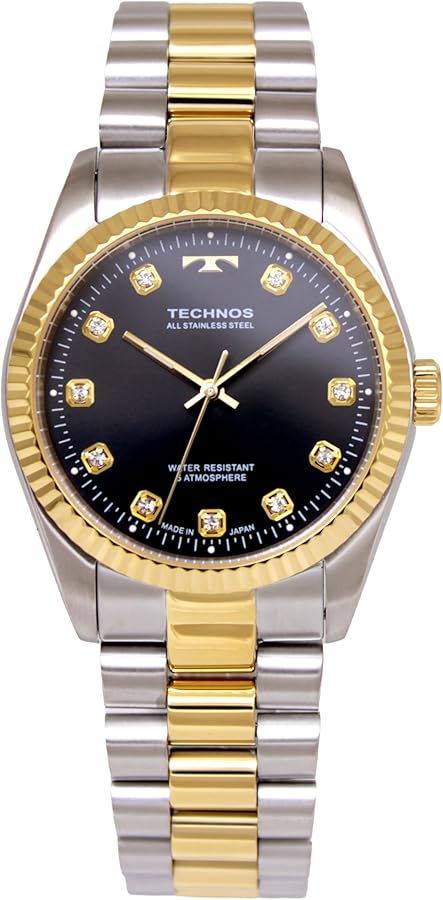 [テクノス] 腕時計 デイト 100周年モデル T6C28SB メンズ ブラック TECHNOS（テクノス） 腕時計 メンズ 100周年記念モデル T6C28SB 10気圧