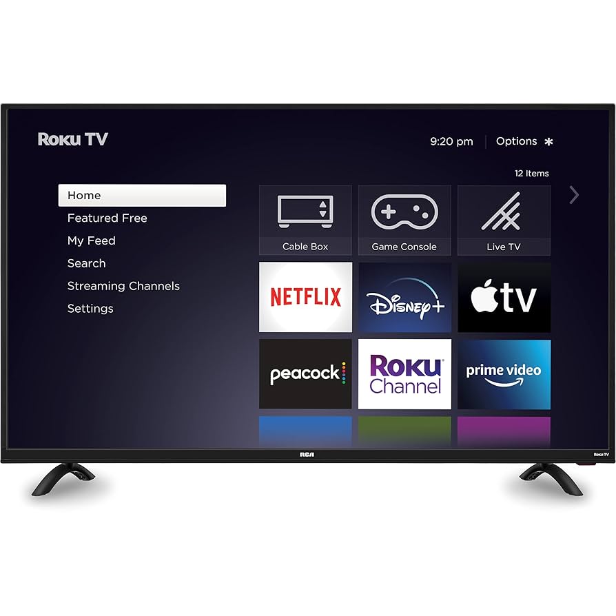 RCA 43-Inch 4K Roku Smart LED TV - Endless Entertainment