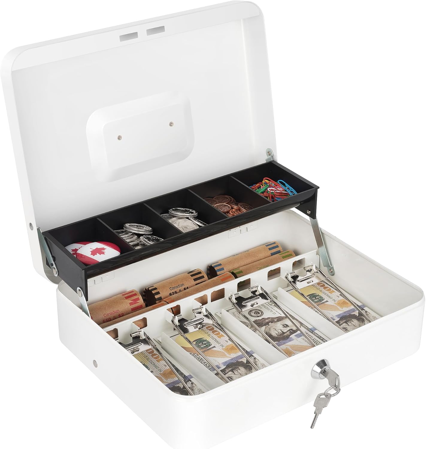 Sumerfnt Cash Box with Lock
