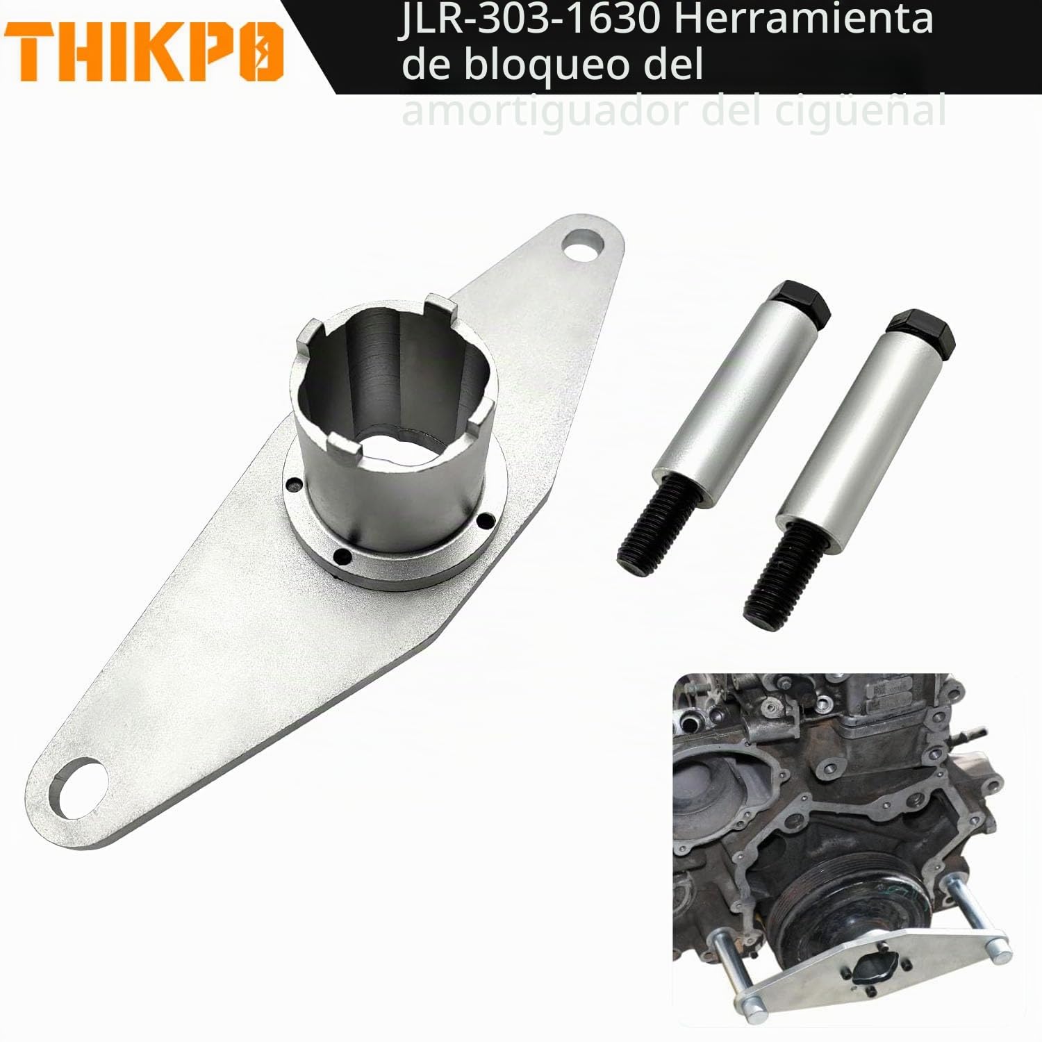 2065 Juego de herramientas de bloqueo de sincronización de árbol de levas compatible con Land Rover Discovery Sport Evoque 2.0T Jaguar F-Pace XE XF Motor de gasolina, equivalente OEM JLR-303