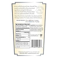 Vista 2 de Amoretti Jarabe premium, pera, 25.4 onzas