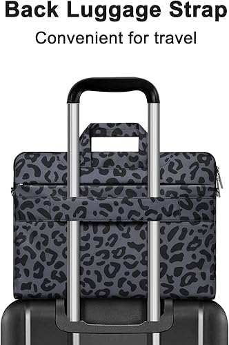 Miniatura 4 de MOSISO Bolsa de hombro para laptop, bolsas de computadora de 15.6 pulgadas compatibles con MacBook Air de 15 pulgadas M4 M3 M2Pro 16 M4 M3 M2 M1