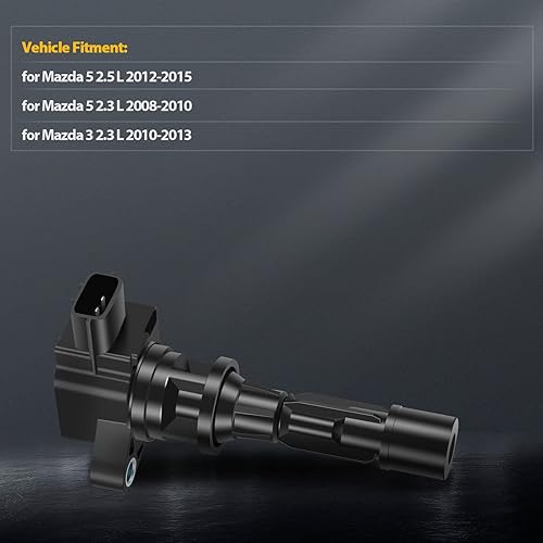 Miniatura 2 de OCPTY Juego de 4 bobinas de encendido compatibles con OE UF604 C1685 apto para Mazda 3 para Mazda 5 2008-2015