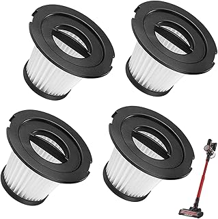 Hepa Filter Staubsauger, Ersatz-HEPA-Filter, 4 Stück, für kabellosen Handstaubsauger, fängt 99,97% des Staubs und Schadstoffe auf, Hepa Filter, einfache Installation (A)