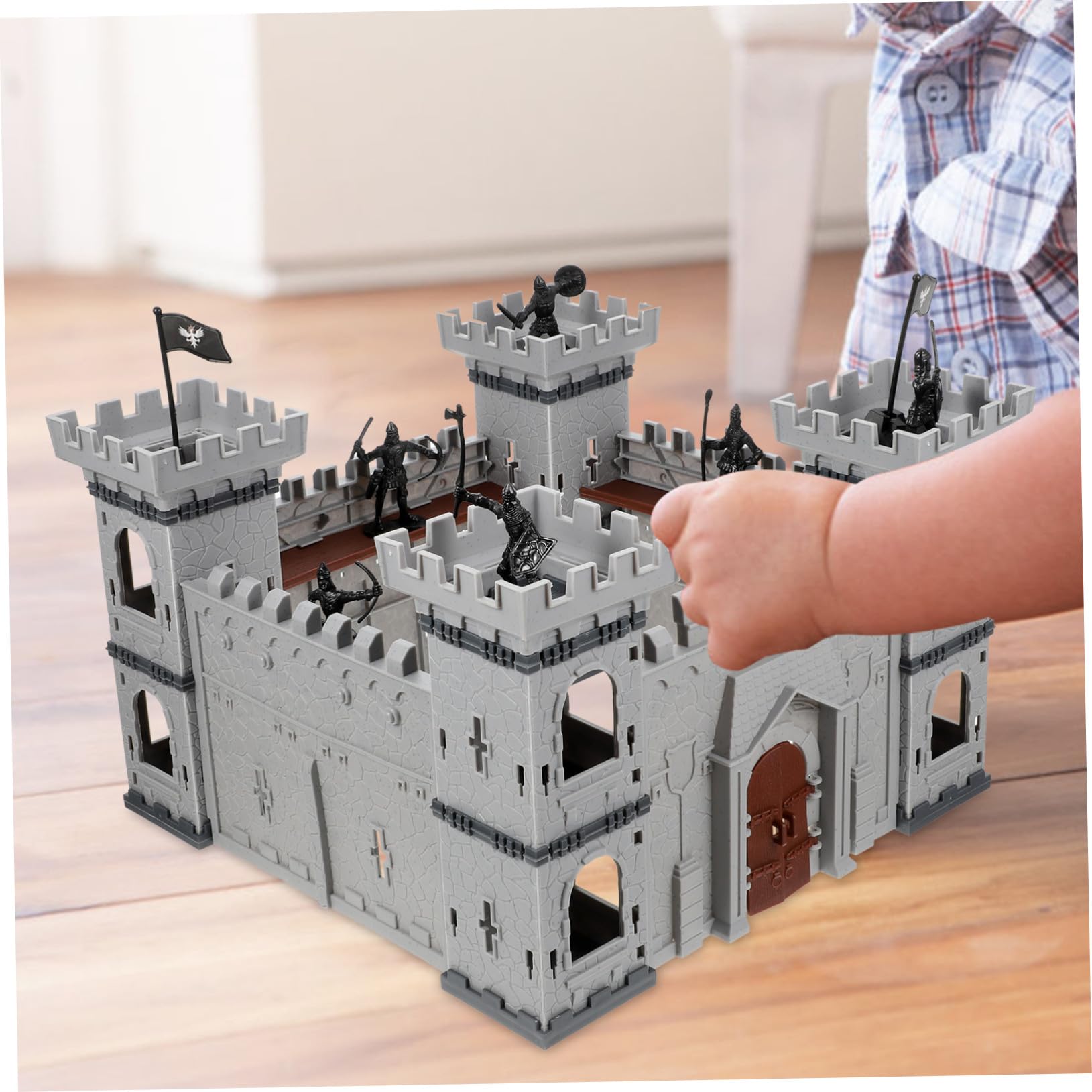 Gatuida Modelo de Equipo Militar de Simulación en Miniatura 1 Set Plástico