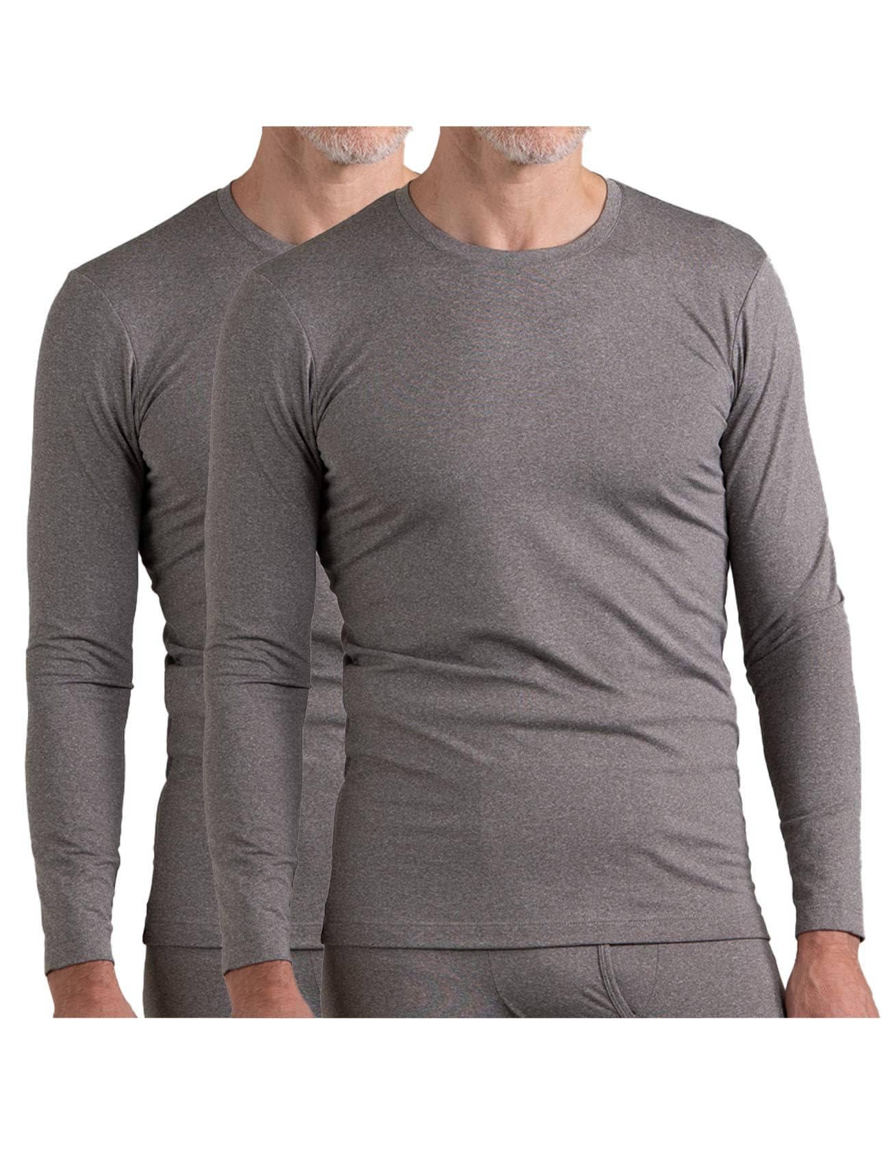LAPASA Pacco da 2 o 1 Maglia Termica Peso Uomo Maniche Lunghe Canottiera Strato Base - Invernale Sport Allaperto Escursionismo Sci Snowboard M09/M26/M55