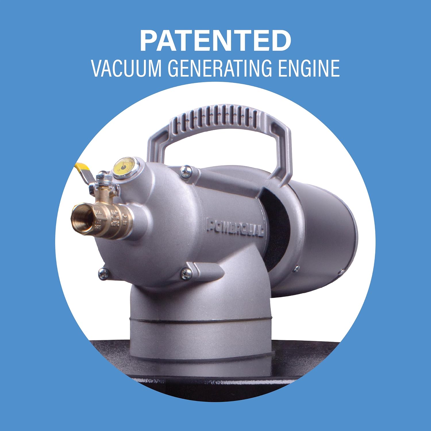 Guardair 55-Gallon Pneumatic Vacuum w/ 2 Inch Inlet, Aluminum Motor, Liquid Shutoff Assembly for Wet and Dry Applications (PQ55C200) image 5