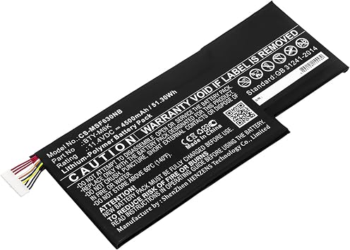 Replacement Battery for MSI BTY-M6K,PNBTY-M6K,4500mAh
