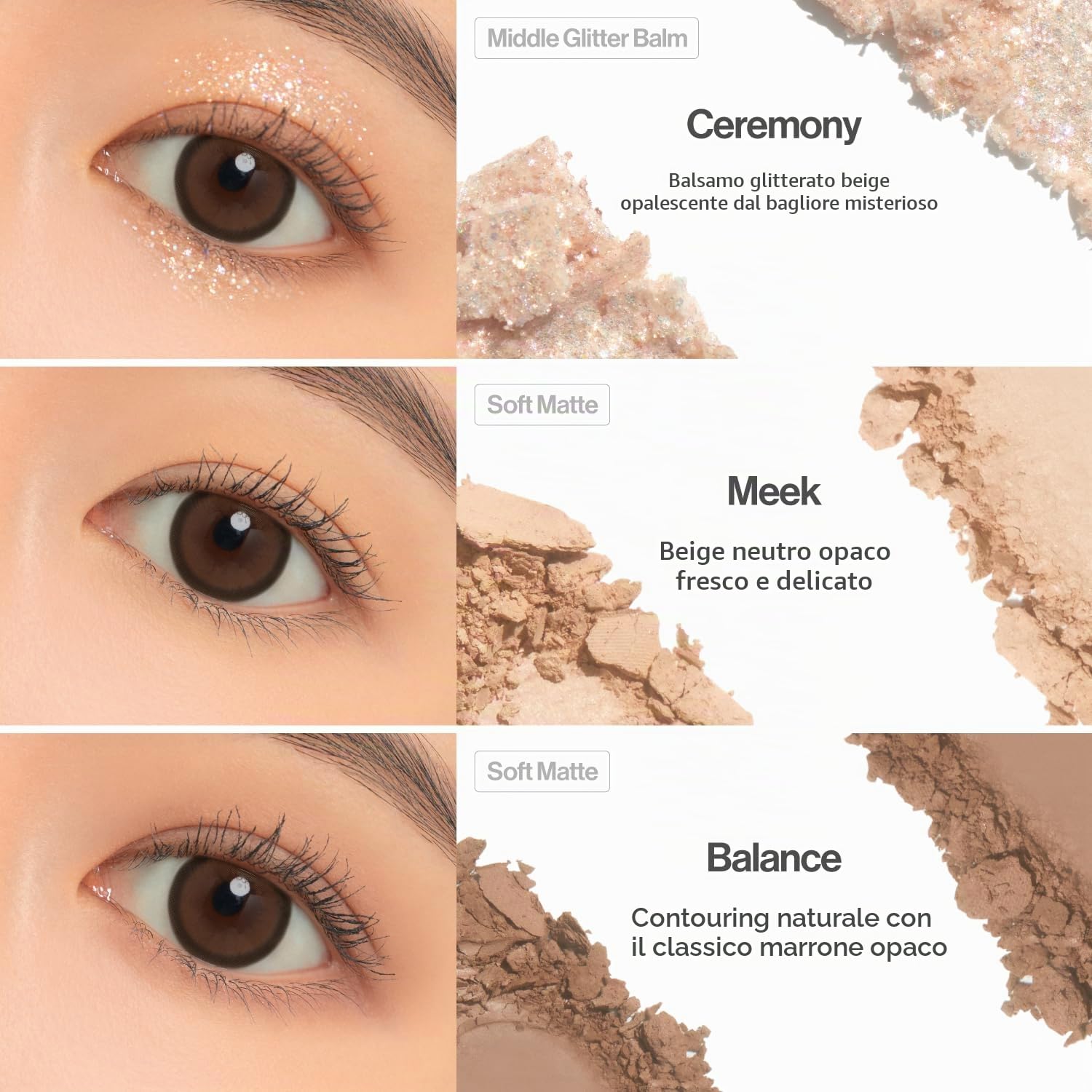 UNLEASHIA | Palette occhi Glitterpedia NO.2 Tutto marrone