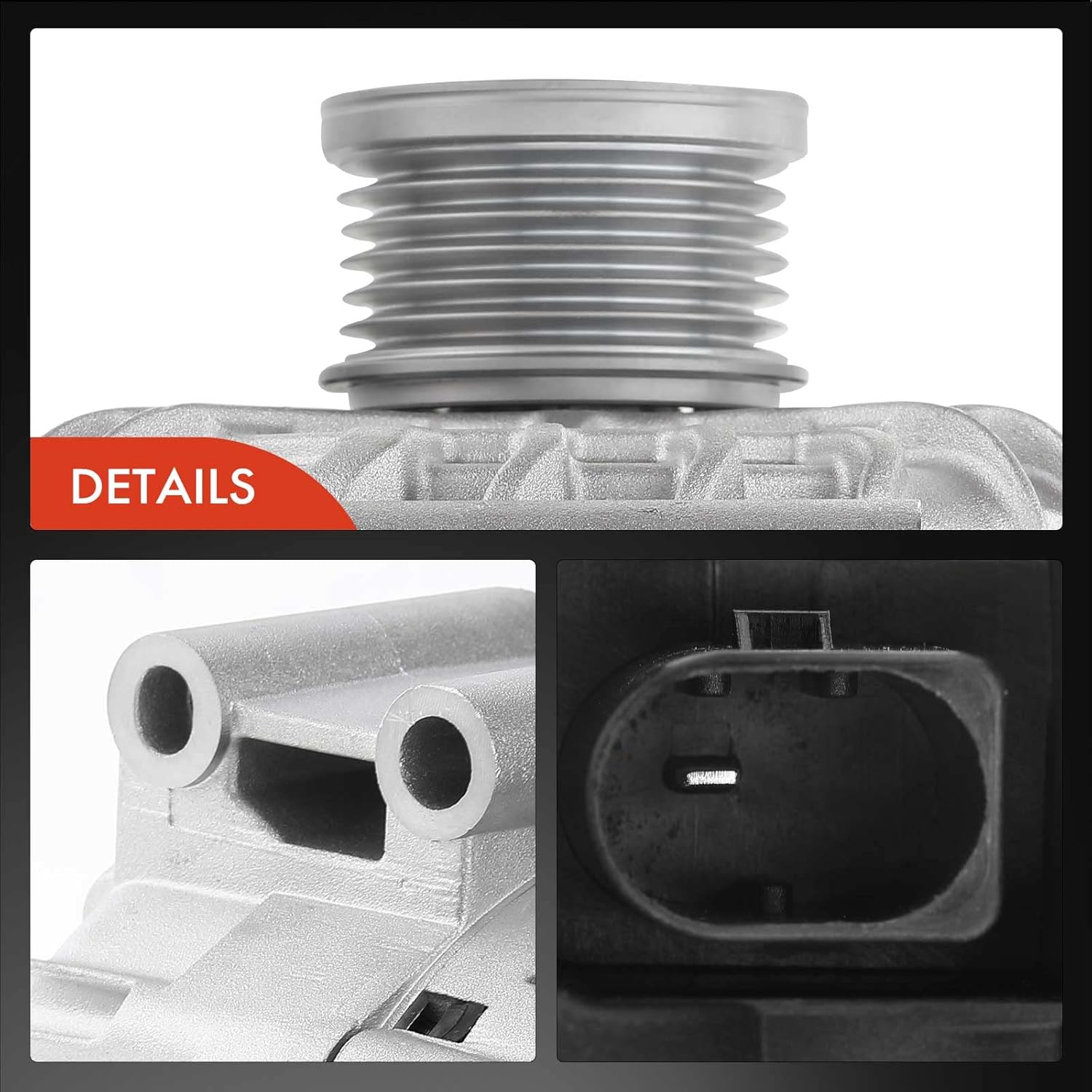 A-Premium Alternator Compatible with BMW 323i 06 L6 2.5L, 325i 325xi 330i 2006 L6 3.0L, 525i 530i 525xi 530xi 06-07 L6 3.0L, 12V 170A 6-Groove Pulley Clockwise, Replace# 12314487081, 12317521178