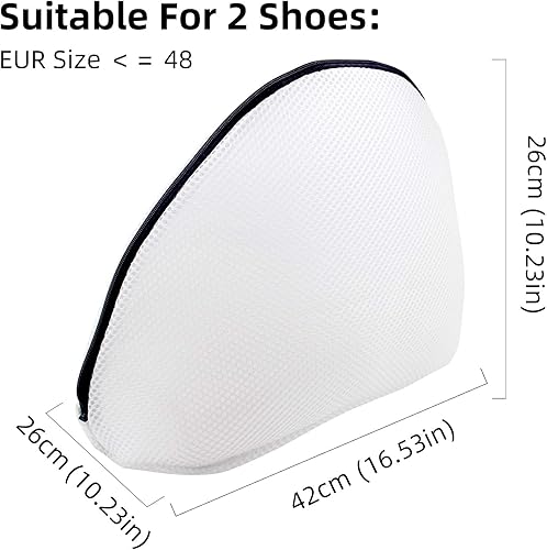 Miniatura 2 de GOGOODA - 2 bolsas de malla para lavandería multiusos, para zapatos, tenis, zapatos planos, etc.