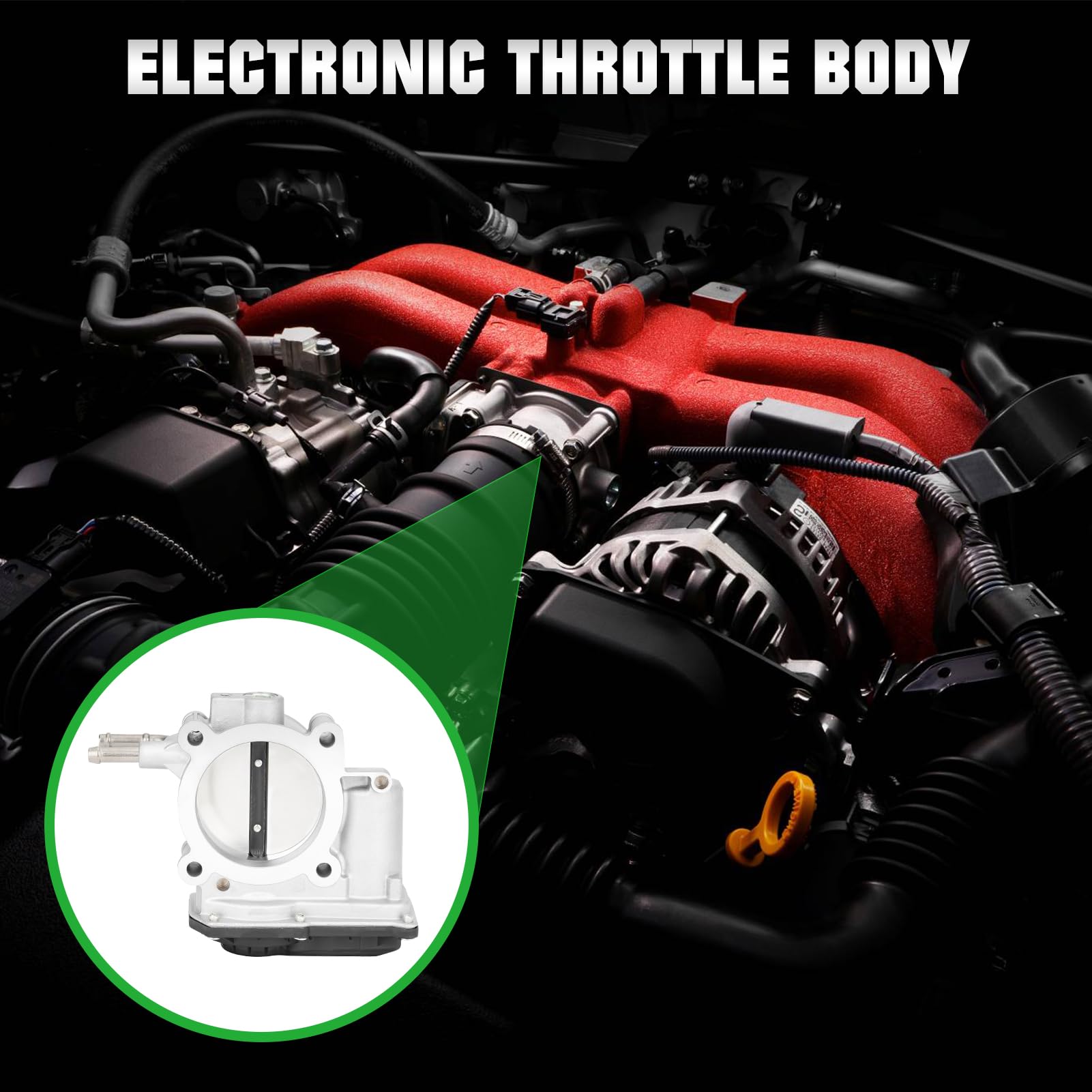 A-Premium Electronic Throttle Body For Toyota Camry, Highlander, RAV4, Venza, Sienna, Scion TC 2.5L 2.7L - Replaces 22030-0V010