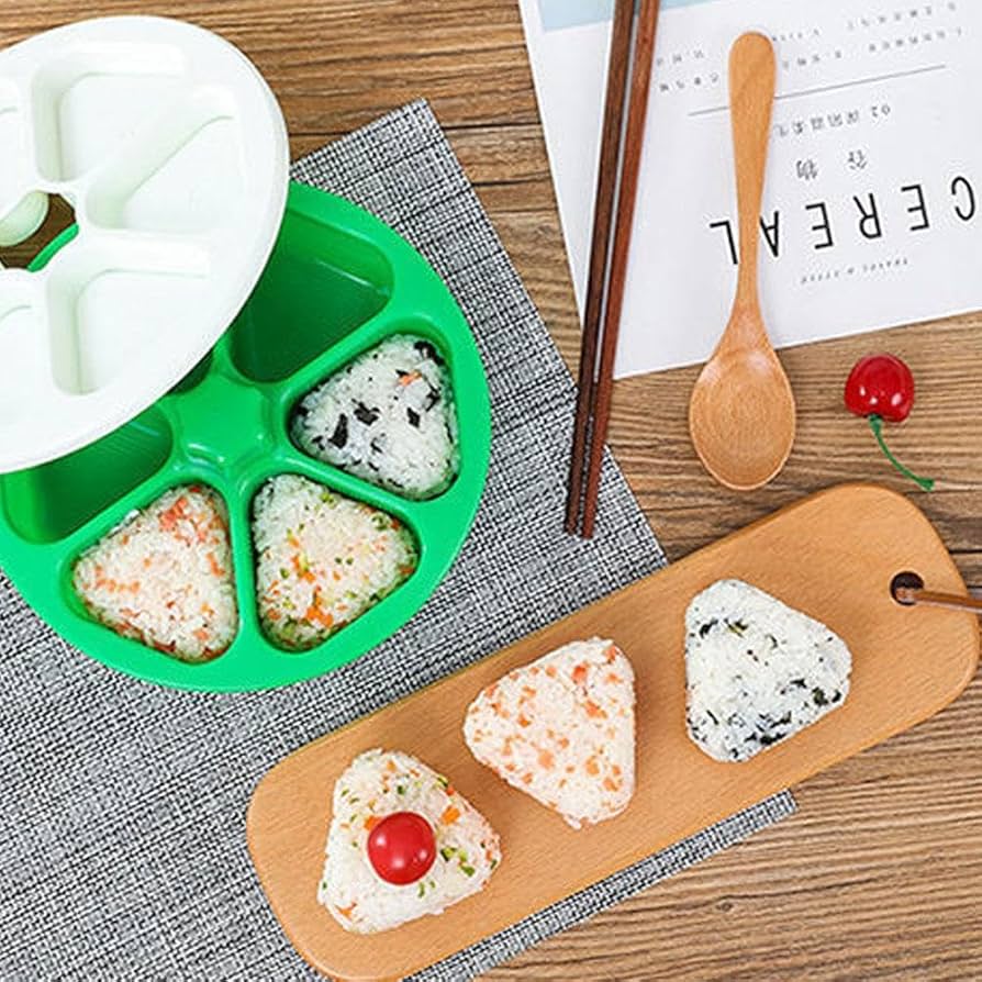 ★おにぎり型 おにぎりメーカー 三角寿司型キット おにぎり型 6個取 Amazon.co.jp: おにぎり型 おにぎりメーカー 三角寿司型キット