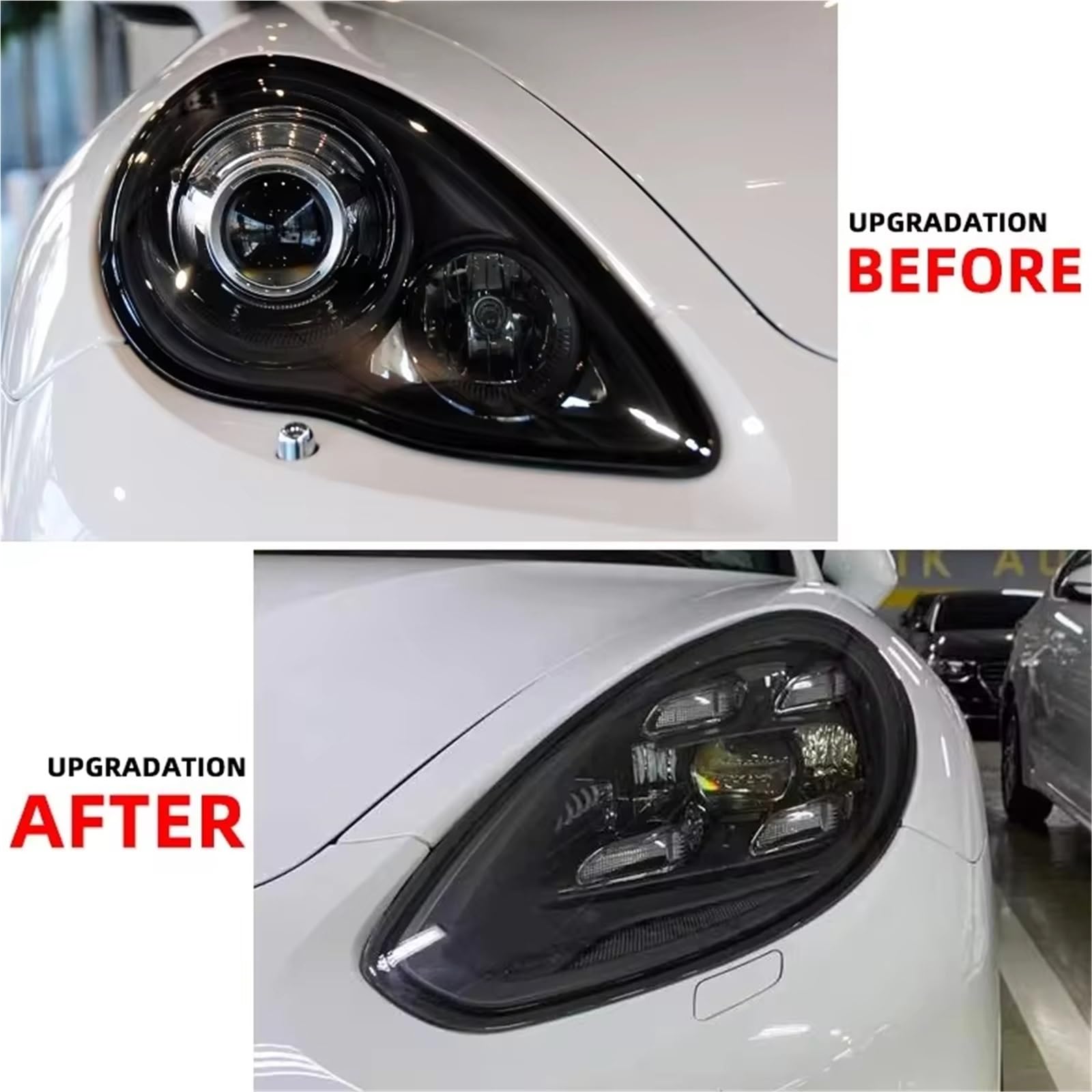 Luces Traseras Para Para Panamera 9702 2014-2017 Lámpara De Señal Giro Freno Conjuntos Faros LED Coche
