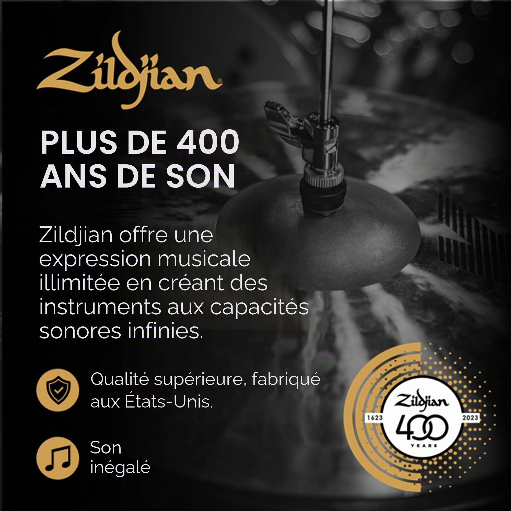 Zildjian A Custom Series Cymbal Box Set - 14" Hi-Hats, 16"/18" Crash, 20" Medium Ride