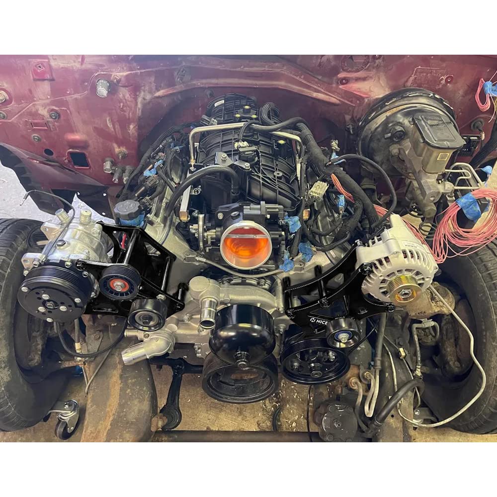 Remalladora Singer NICECNC LS - Soporte Para Alternador De Camión Soporte  De Bomba De Dirección Asistida, Parte De Intercambio De Billetes Lateral  Del Conductor, Compatible Con Chevrolet GMC Silverado Sierra Yukon Tahoe, image size:1000x1000