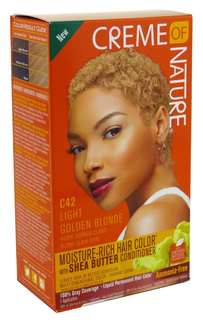 Creme Of Nature Color C42 Light Golden Blonde (6 Pack)