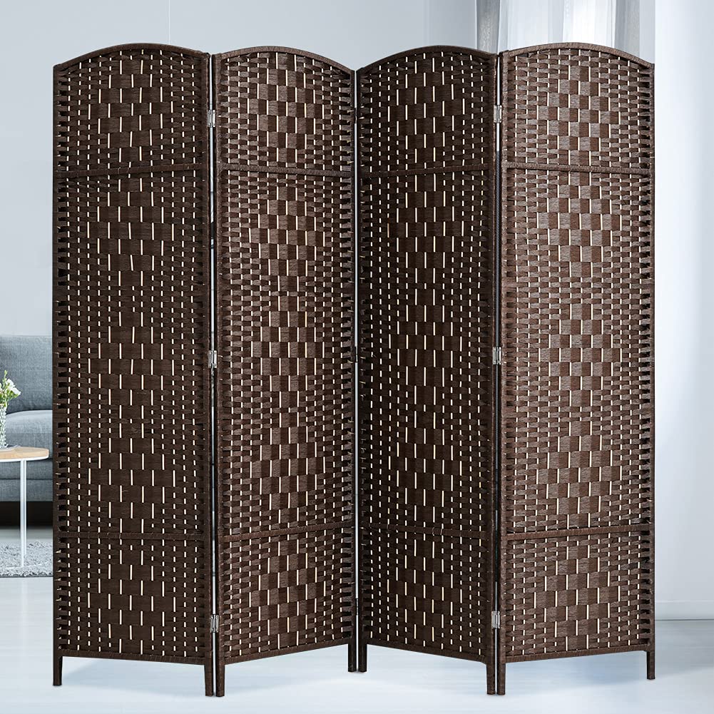 Buy JOSTYLE Room Divider 4 Panel Room Partition, Foldable Freestanding