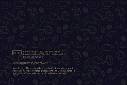 Miniatura 7 de homEdge Procelain - Taza de expreso 3 onzas  30fl oz Demitasse para expreso té naranja