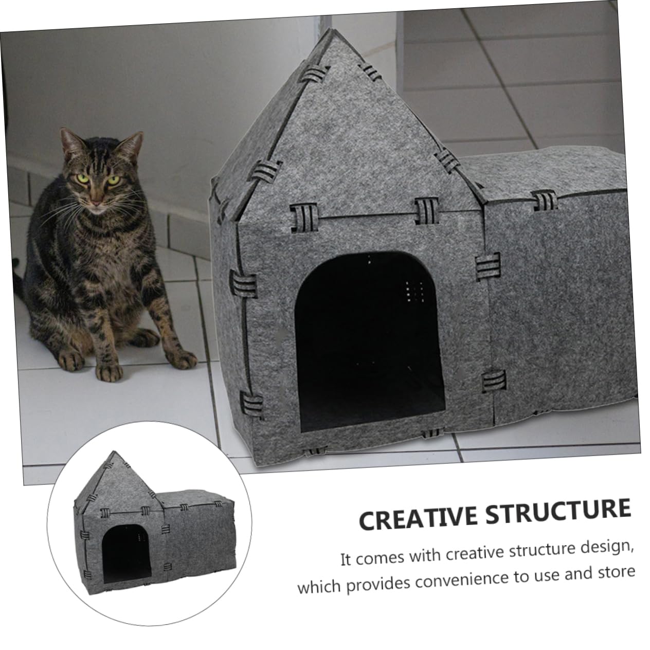 Beaupretty Tunnel pour Chat Jouet pour Animaux Tunnel De Jeux pour Chat Petit pour Animaux De Compagnie