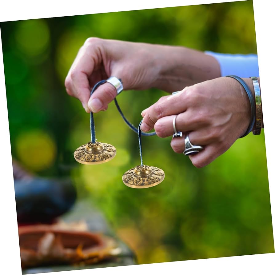 Amazon | SWOOMEY 銅の鐘 祭壇の鐘 チベットの鐘 ヨガ瞑想の鐘