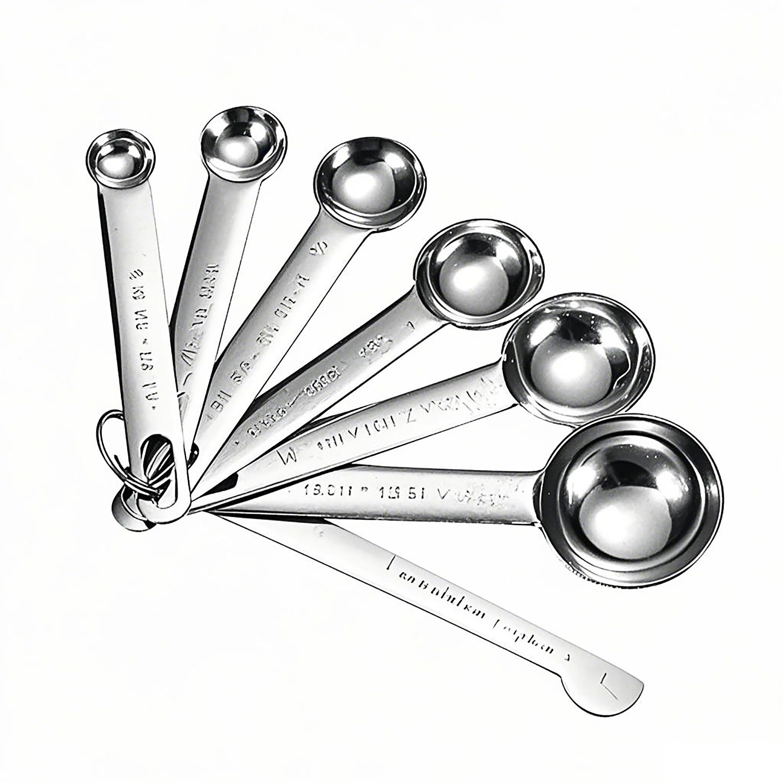 Tablespoon Measuring Spoons Set,7 PCS Metal Measuring Spoons,Stainless Steel Measuring Spoons for Cooking Bakeing